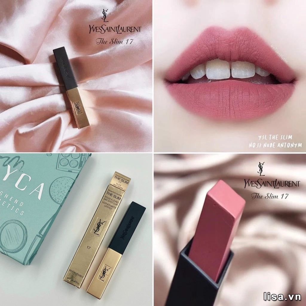 現貨聖羅蘭YSL Slim 小粉條 奢華緞面唇膏#119#204#202#101#107#09#17#21#20#301美妝用