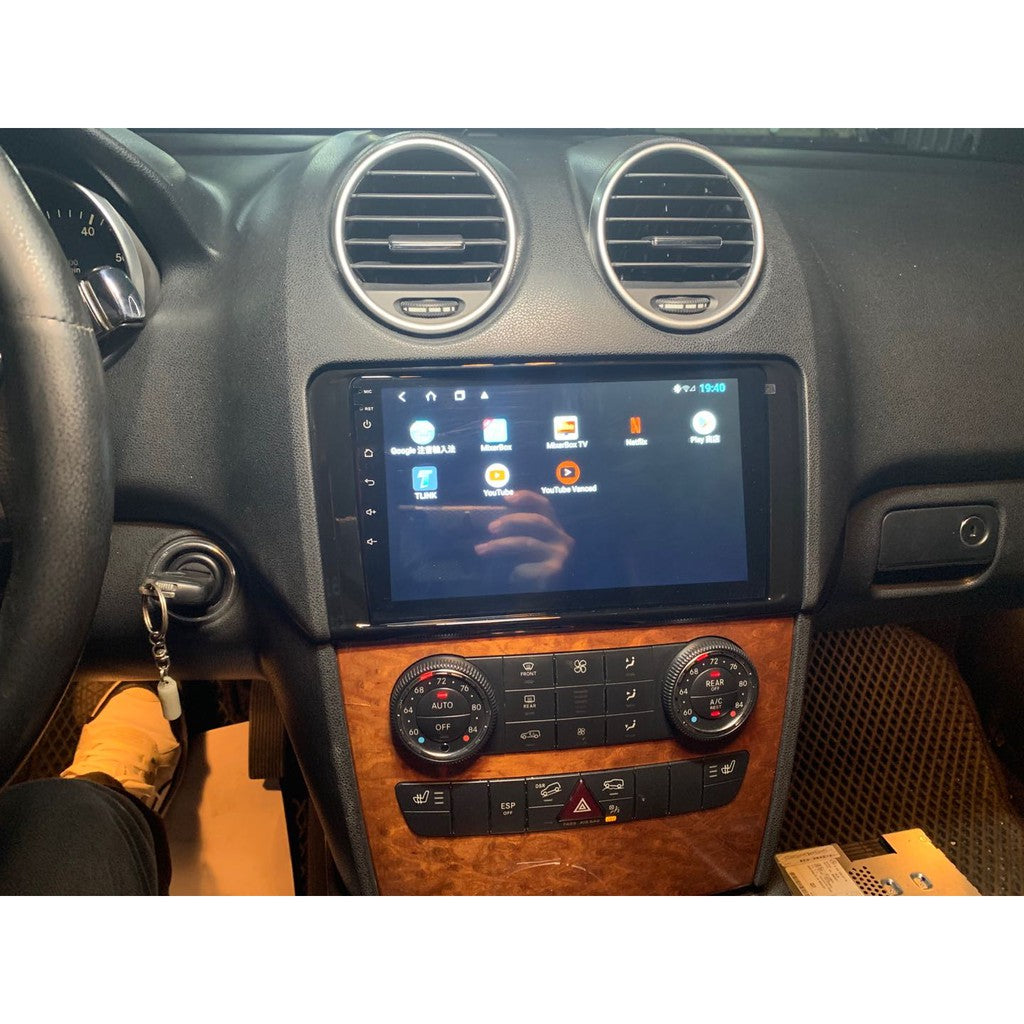 BENZ賓士Benz W164 ML350/B200/X164/GL350 android 安卓版觸控螢幕主機 導航/USB