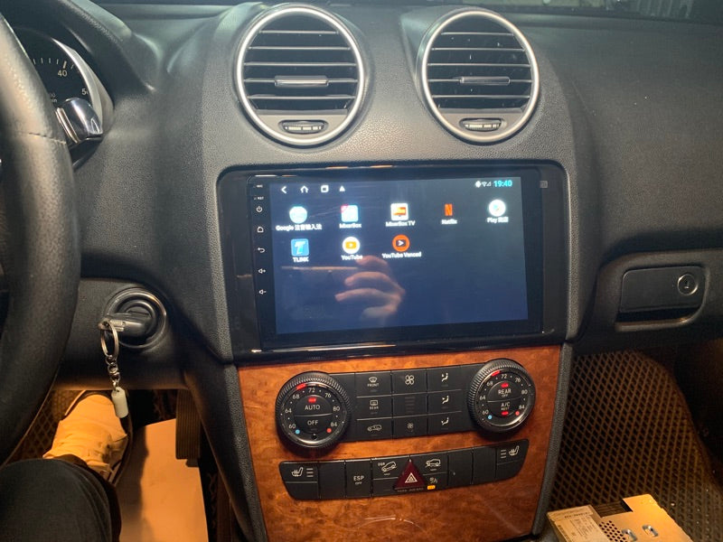 BENZ賓士Benz W164 ML350/B200/X164/GL350 android 安卓版觸控螢幕主機 導航/USB