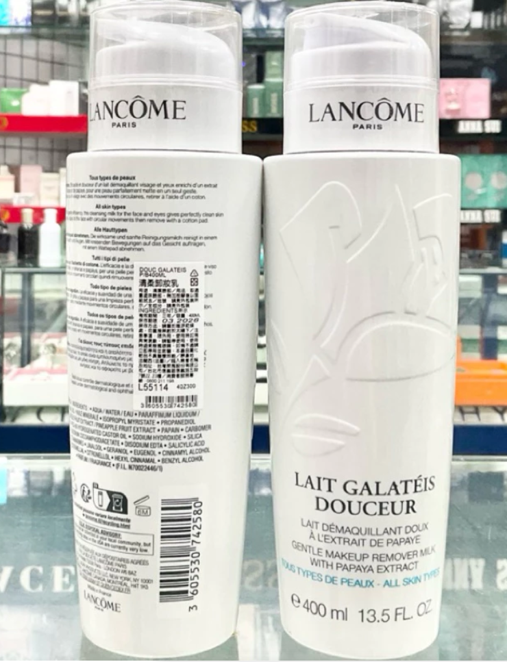 蘭蔻 溫和潔顏霜 125ml+清柔卸妝乳 400ML 洗面乳|LANCOME官方旗艦店