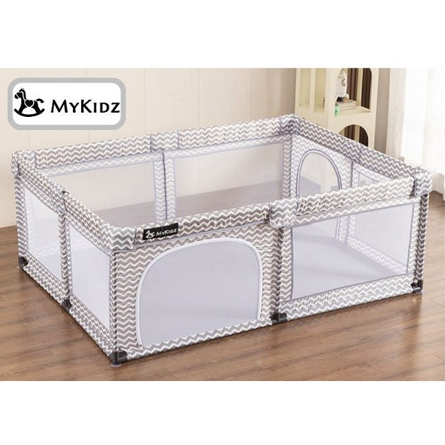現貨 下單送4個拉環 Mykidz 安全透氣圍欄 加厚海綿 獨家69公分高 兒童圍欄 遊戲圍欄嬰幼兒