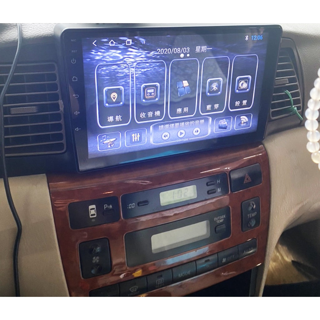 TOYOTA 八核心豪華款 9代ALTIS 安卓機 01-07年 9吋 導航 音響 汽車 安卓 車機 GPS 影音 倒車顯影 - 台灣批發網