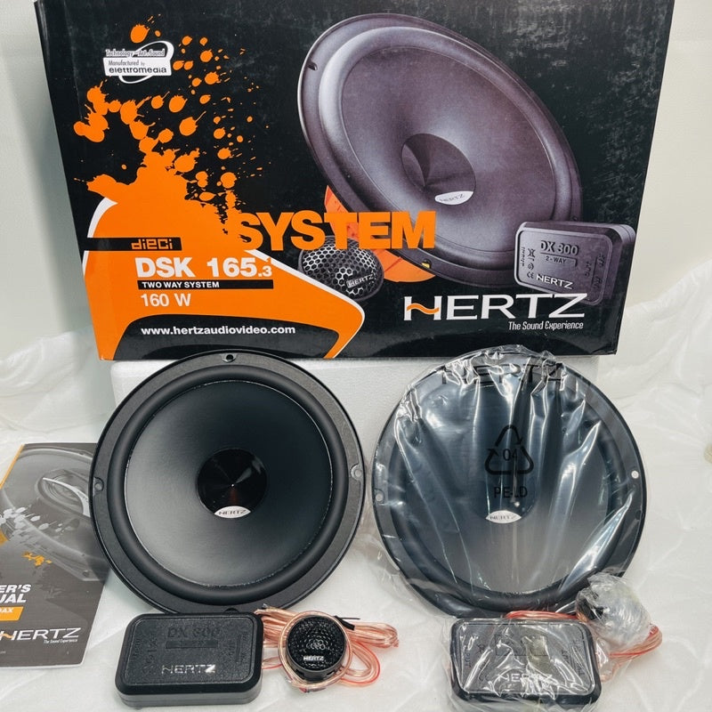 現貨 優惠套餐 HERTZ DSK165.3 + Dcx165.3 6.5吋 一車份優惠套餐