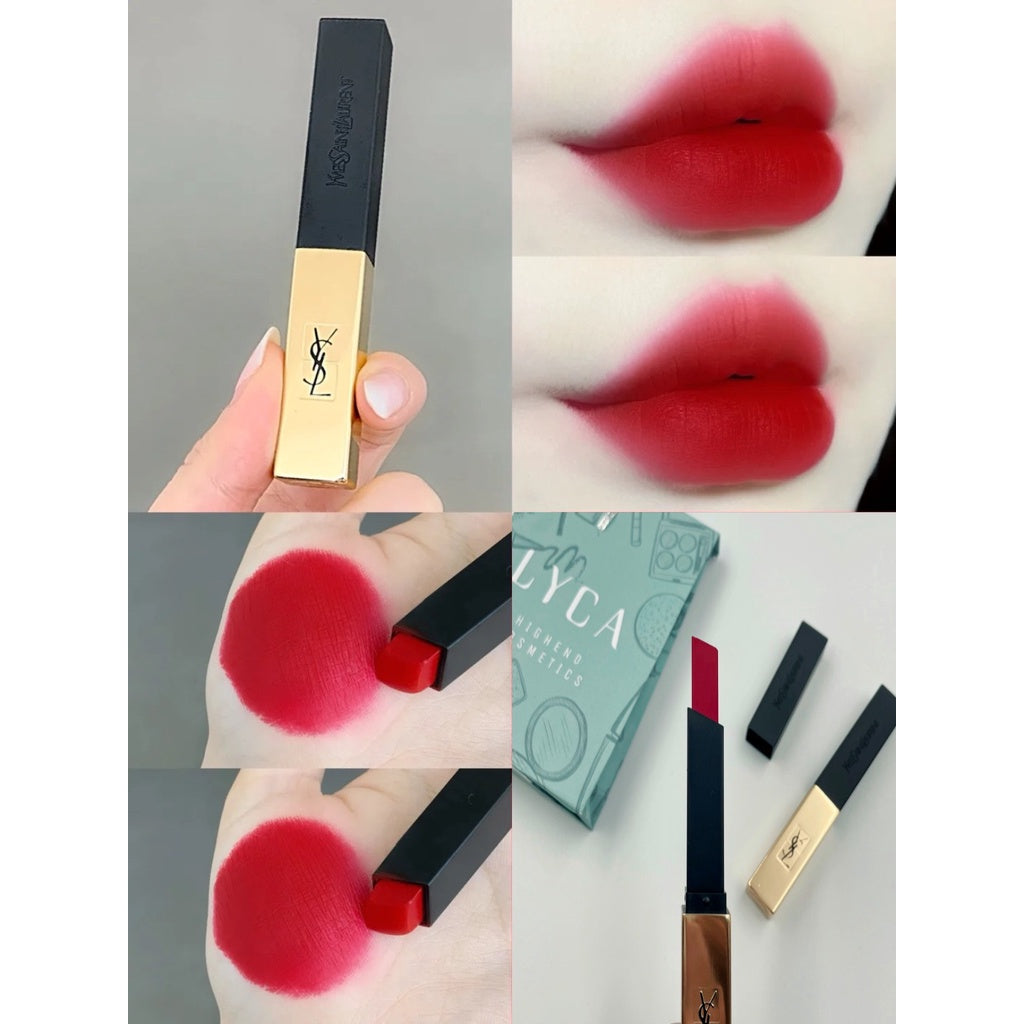現貨聖羅蘭YSL Slim 小粉條 奢華緞面唇膏#119#204#202#101#107#09#17#21#20#301美妝用