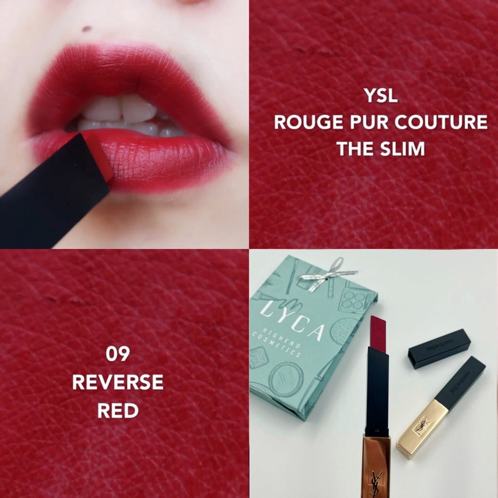 現貨聖羅蘭YSL Slim 小粉條 奢華緞面唇膏#119#204#202#101#107#09#17#21#20#301美妝用