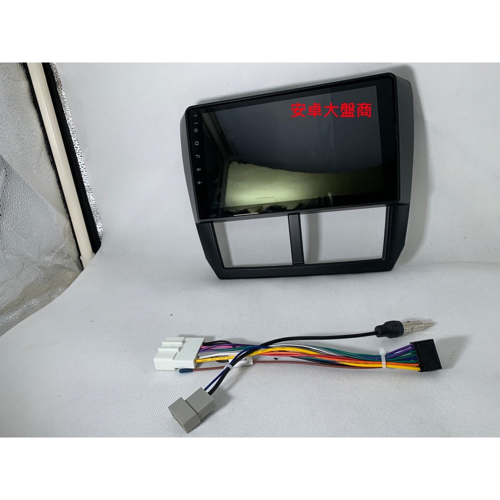 Subaru Forester WRX 森林人 三代 百變框 08-12年 9吋 面板 框 安卓機 百變機套框 全新 最新款安卓 - 台灣批發網
