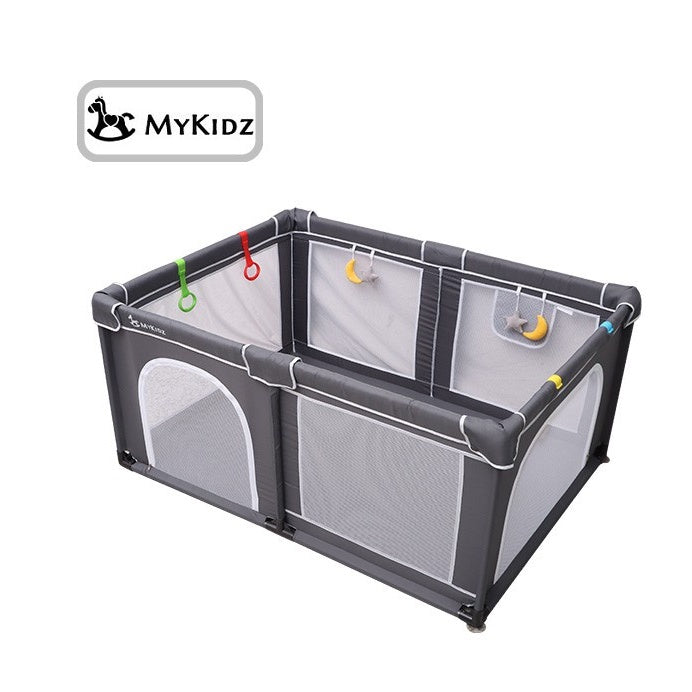 現貨 下單送4個拉環 Mykidz 安全透氣圍欄 加厚海綿 獨家69公分高 兒童圍欄 遊戲圍欄嬰幼兒