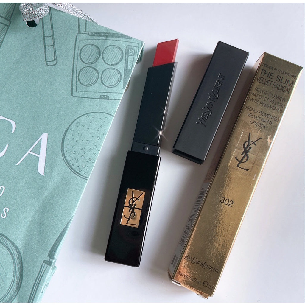 現貨聖羅蘭YSL Slim 小粉條 奢華緞面唇膏#119#204#202#101#107#09#17#21#20#301美妝用
