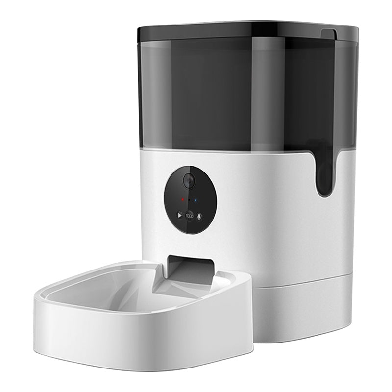 WIFI 4K畫素 SONY鏡頭 自動餵食器 雙向語音 遠程拍照 寵物餵食器 自動餵食器 智能餵食 定時定量 多餐餵食 寵物用品寵物用品 - 台灣批發網
