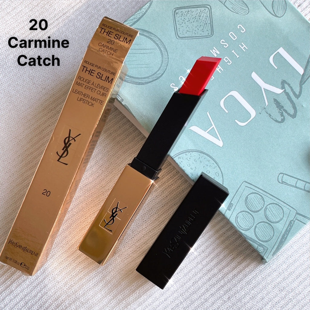 現貨聖羅蘭YSL Slim 小粉條 奢華緞面唇膏#119#204#202#101#107#09#17#21#20#301美妝用