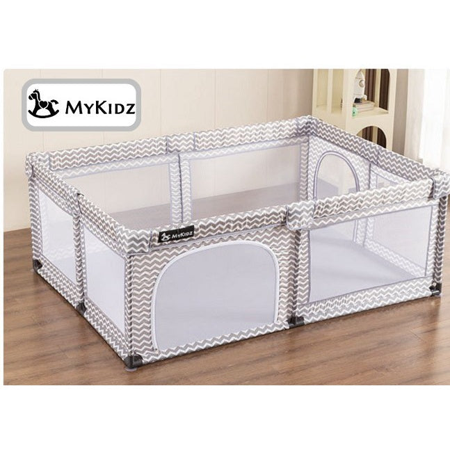 現貨 下單送4個拉環 Mykidz 安全透氣圍欄 加厚海綿 獨家69公分高 兒童圍欄 遊戲圍欄嬰幼兒
