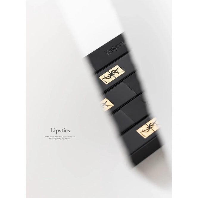 CHACHA | Ysl 奢華緞面絨霧唇膏 #小黑條 #302 #煙管小黑條 禁忌栗紅 #314#315 #317美妝用 - 台灣批發網