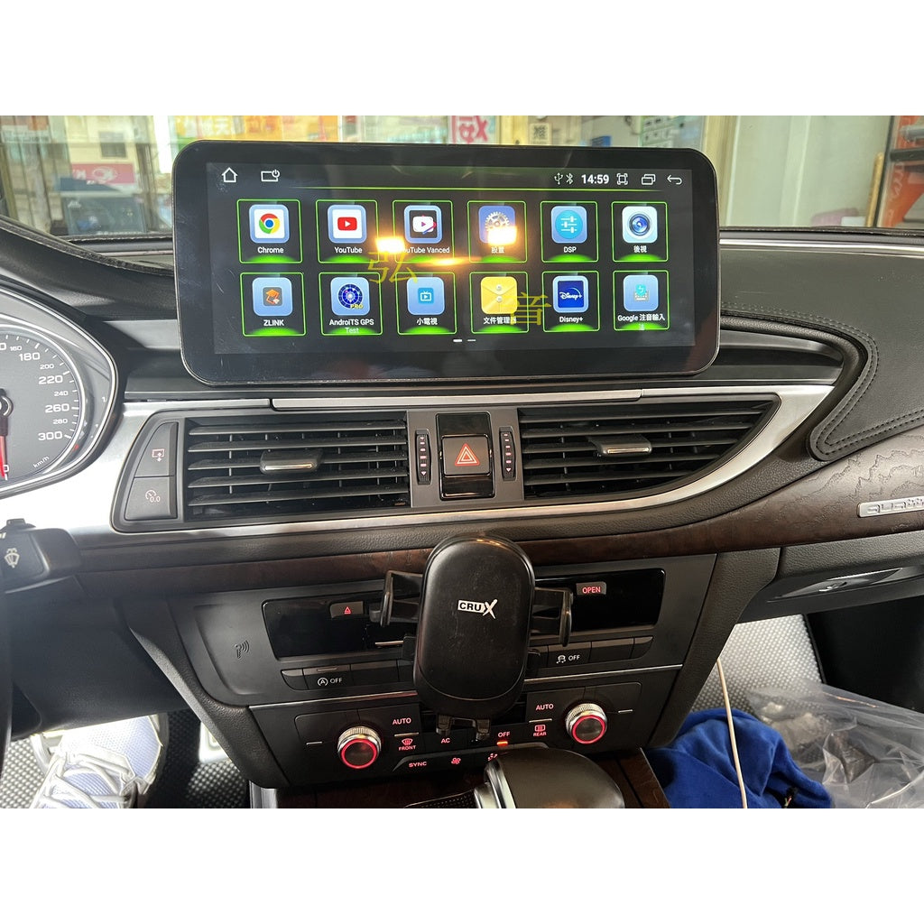 奧迪 Audi A4 A5 A6 A7 Android 安卓版 專用型觸控螢幕主機 導航/USB/GPS/藍芽/倒車奧迪用 - 台灣批發網