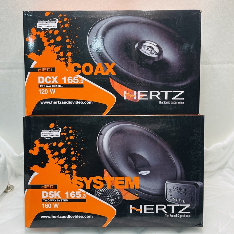 現貨 優惠套餐 HERTZ DSK165.3 + Dcx165.3 6.5吋 一車份優惠套餐