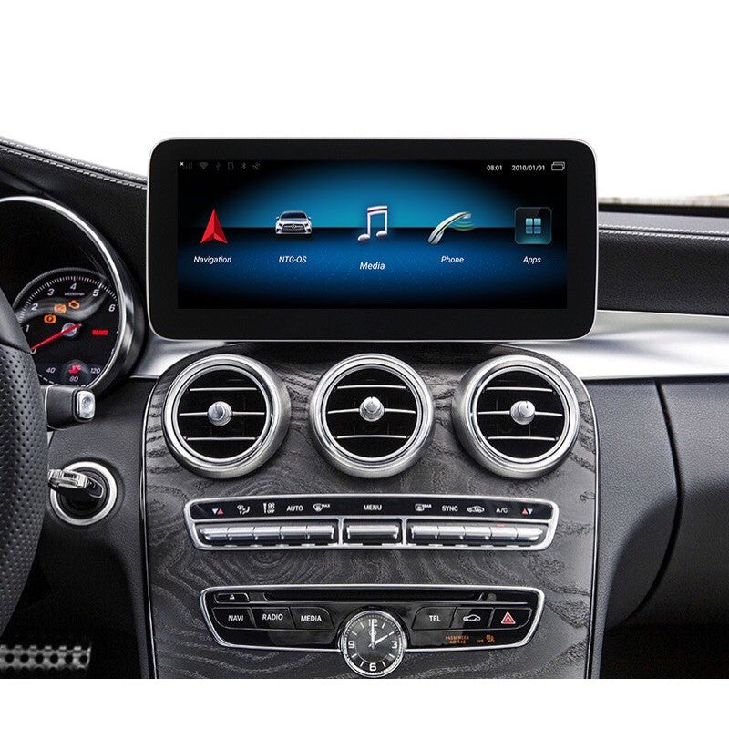 BENZBENZ W205 C300 安卓機 Carplay
