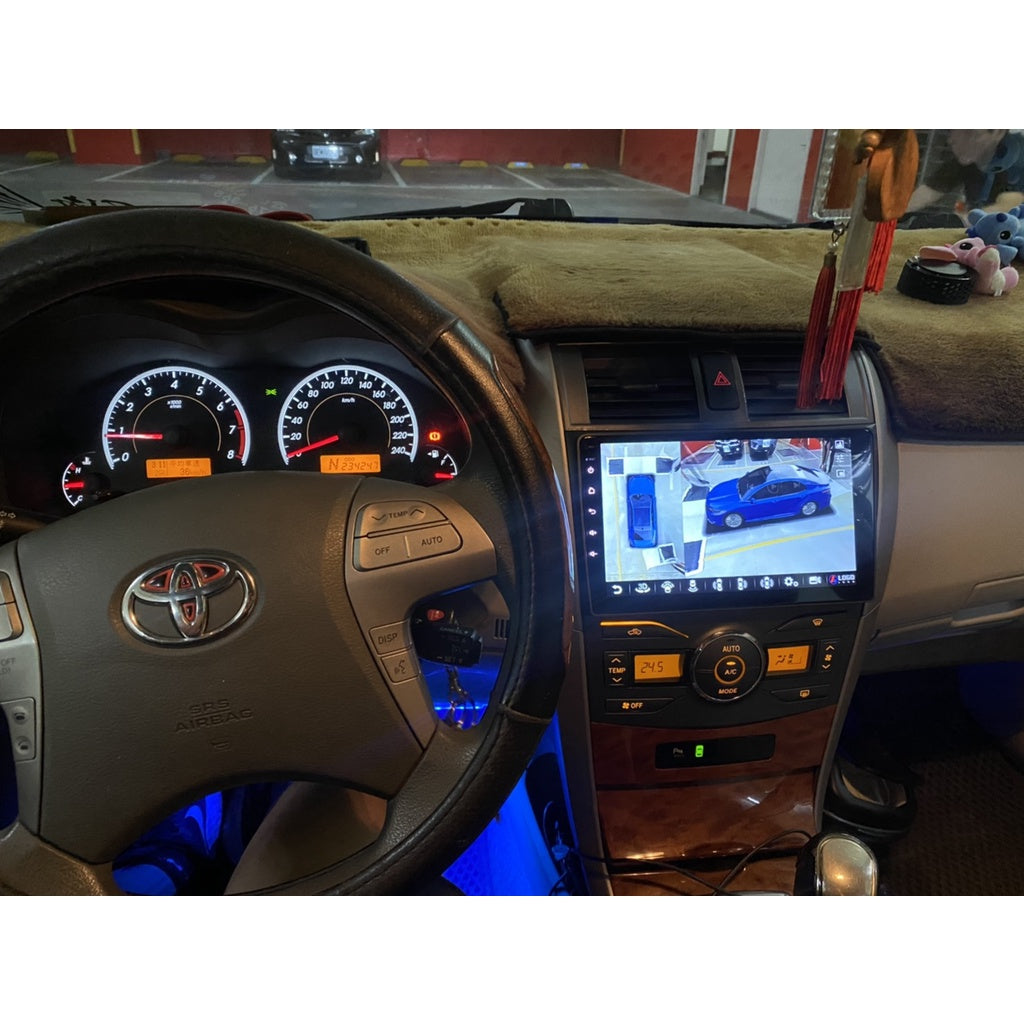 TOYOTA 四核心豪華款 Altis 10代 10.5代 08~13年9吋 安卓機 車機 導航 汽車影音 汽車螢幕 倒車顯影 - 台灣批發網