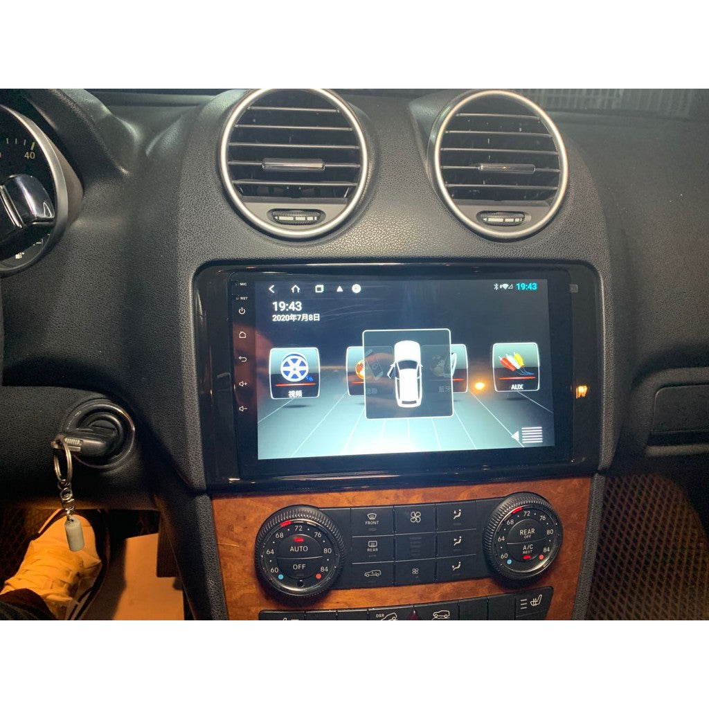 BENZ賓士Benz W164 ML350/B200/X164/GL350 android 安卓版觸控螢幕主機 導航/USB