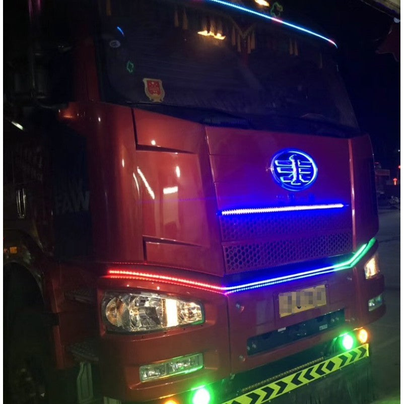 24V 大貨車 跑馬燈(120cm.150cm) 流水燈 流光燈 游俠燈 跑馬燈 工作燈 27w 七彩燈 大貨車 卡車大貨車