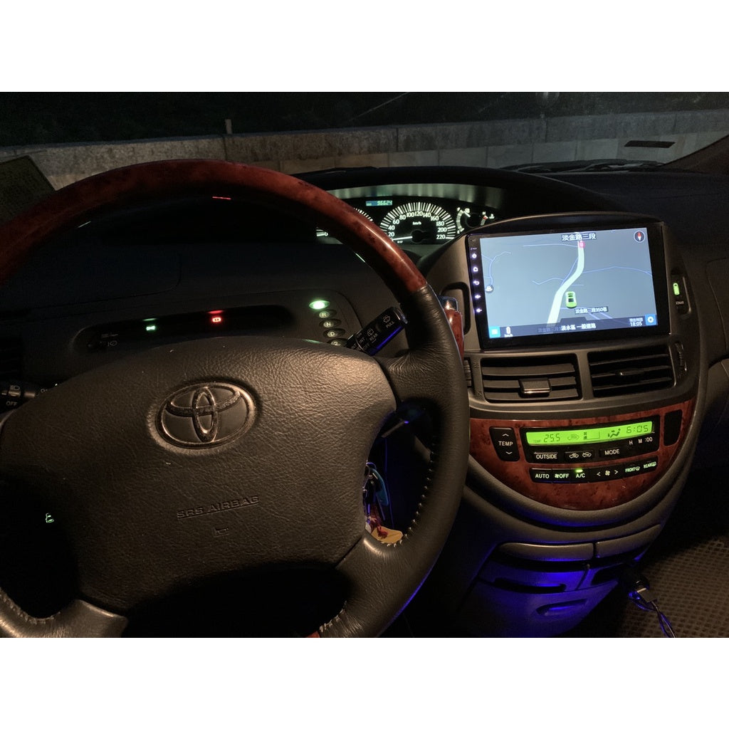 TOYOTA 四核心豪華款 PREVIA 00~05年 9吋 專用 安卓機 導航 汽車 安卓機 多媒體 影音 倒車顯影 - 台灣批發網
