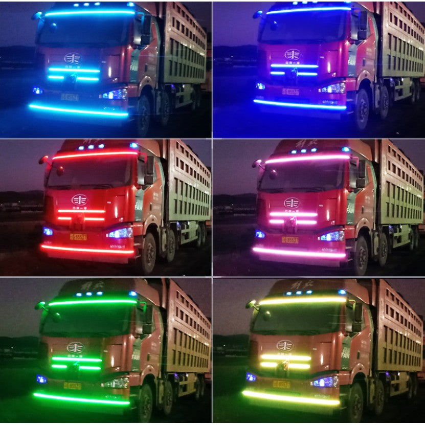 24V 大貨車 跑馬燈(120cm.150cm) 流水燈 流光燈 游俠燈 跑馬燈 工作燈 27w 七彩燈 大貨車 卡車大貨車