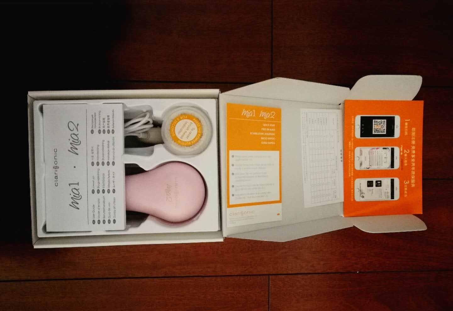Clarisonic Mia 2 聲波清潔臉面刷 (白色) 美妝用