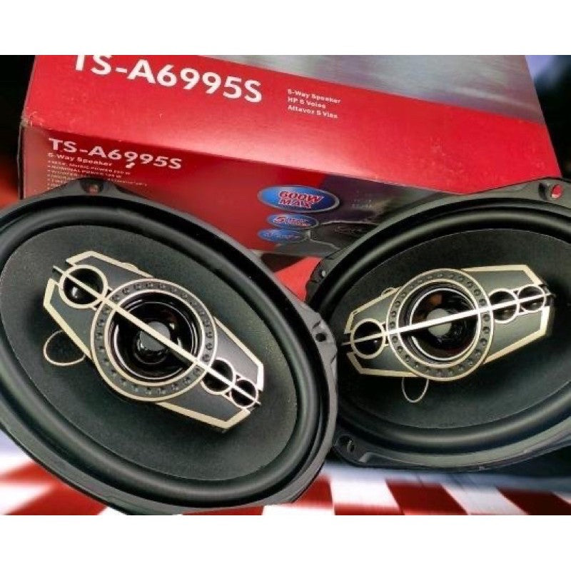 現貨 日系品牌 TS-A6995S 6x9吋同軸喇叭 600W 5音路 6995S 6996S gto963