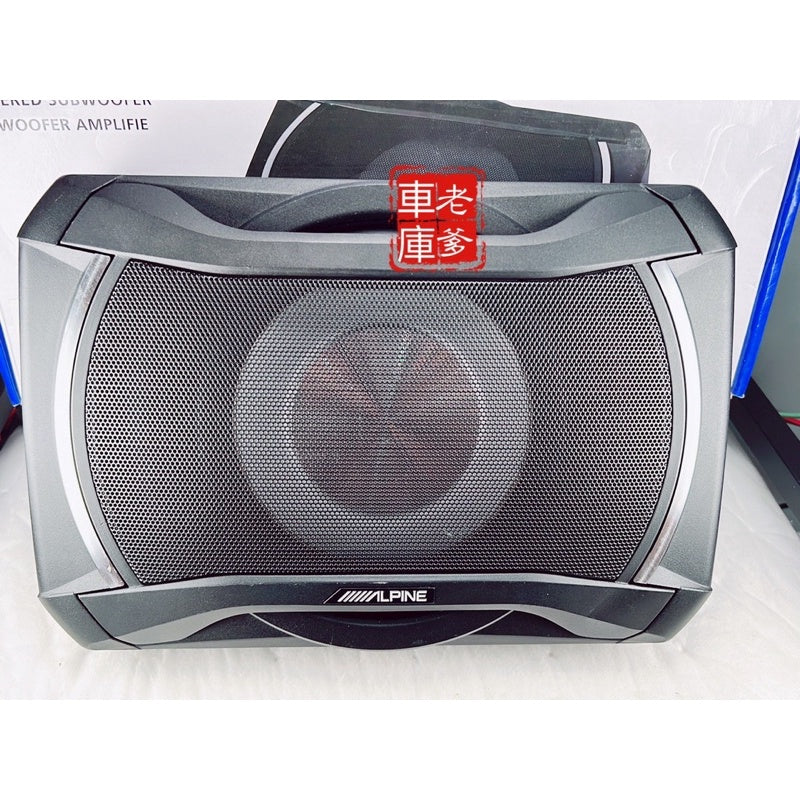 現貨 ALPINE SWE1080 8吋超薄重低音附線控 內含擴大機原主機可推 SWE 1080