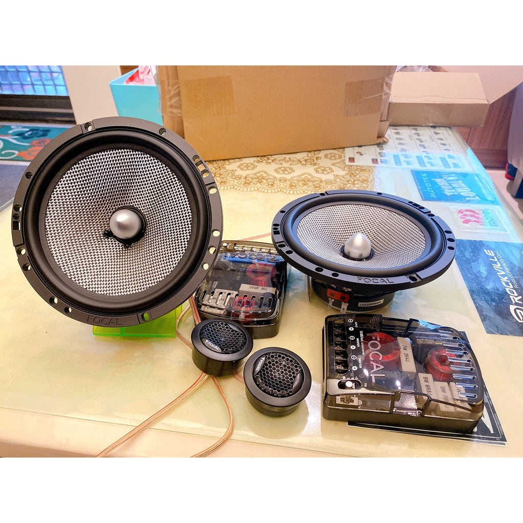 全新法國FOCAL AS165 AC165正品序號勿買到假貨 可議價真品前分音後同軸喇叭套裝