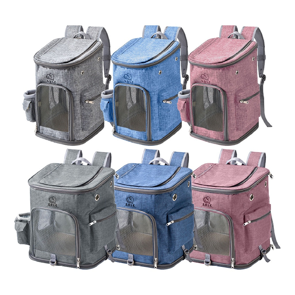 【艾米】LDLC透氣後背寵物包 寵物用品/外出用品/寵物外出/寵物外出包/寵物背包/寵物籠/寵物包/後背包/雙肩包寵物用品 - 台灣批發網