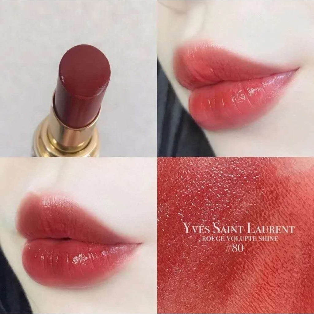 『小象美妝用』ROUGE VOLUPTÉ SHINE 莹亮纯魅唇膏 情挑誘光水唇膏 圆管 口紅 唇膏美妝用 - 台灣批發網