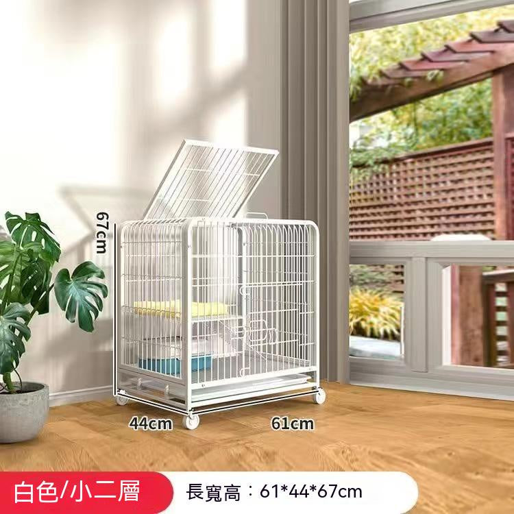 免運 貓籠 大貓籠 貓窩 貓屋 貓跳台 籠子 寵物用品 天窗貓籠 寵物籠兔籠 鐵製猫籠 雙層 三層 四層寵物用品 - 台灣批發網