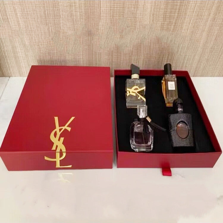 YSL聖羅蘭限量版浮雕小金條口紅三件套裝禮盒1966/28/21生日禮物小樣1g美妝用 - 台灣批發網