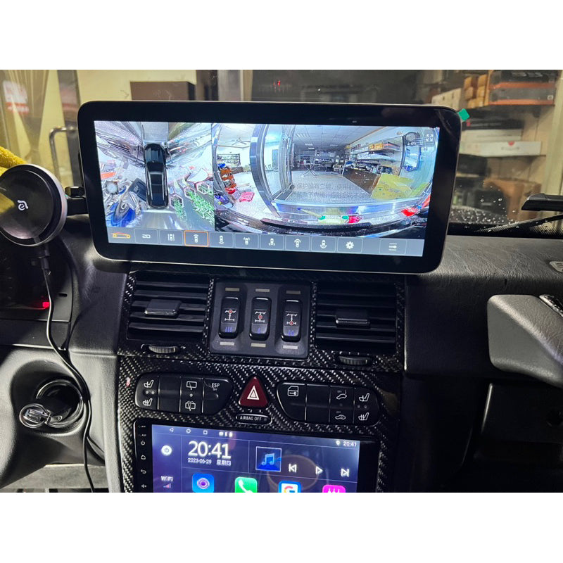 BENZ賓士 Benz W463 G-class Android 8+128G 12.3吋安卓版 IPS觸控螢幕主機/導航/藍芽