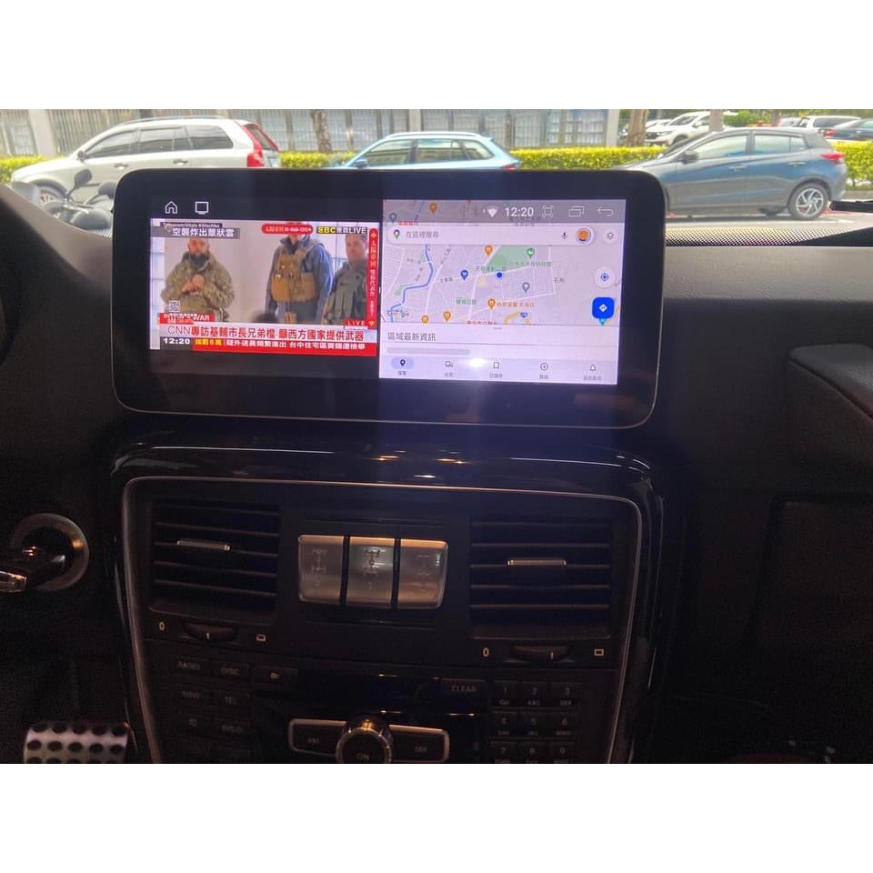 BENZ賓士 Benz W463 G-class Android 8+128G 12.3吋安卓版 IPS觸控螢幕主機/導航/藍芽