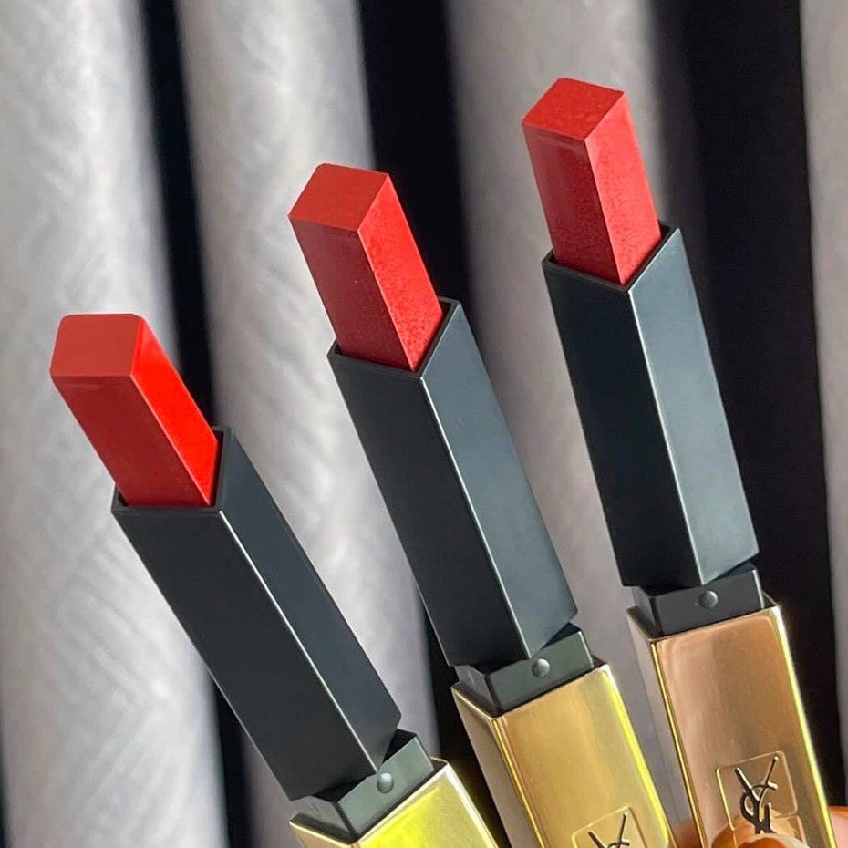 現貨聖羅蘭YSL Slim 小粉條 奢華緞面唇膏#119#204#202#101#107#09#17#21#20#301美妝用