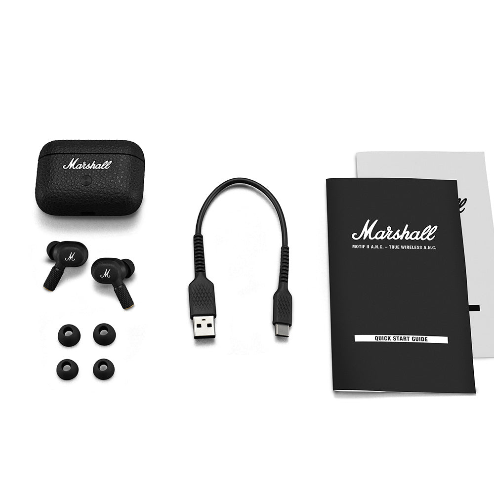 Marshall Motif II A.N.C 二代主動式抗噪真無線藍牙耳機 公司貨
