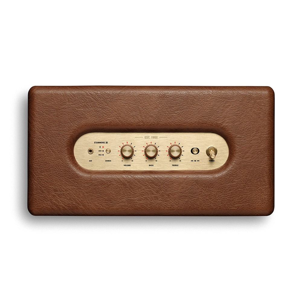 Marshall Stanmore III Bluetooth 三代藍牙喇叭-【復古棕】