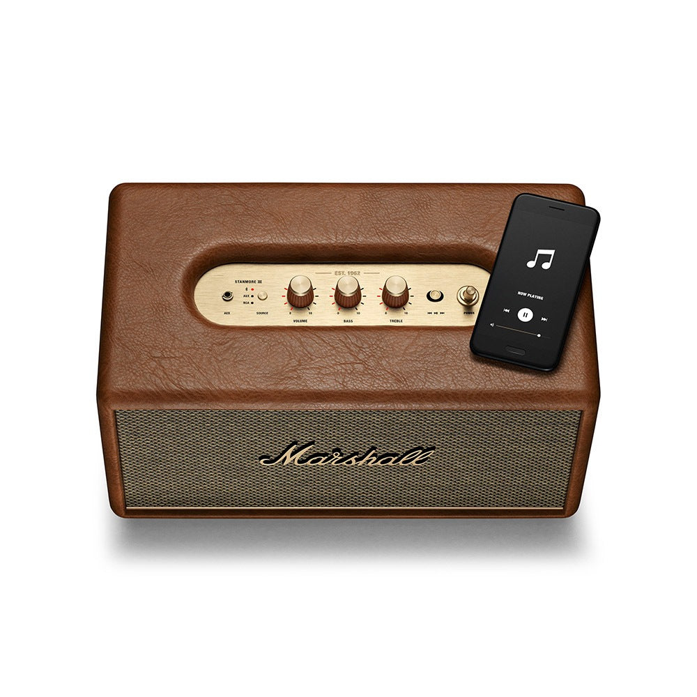 Marshall Stanmore III Bluetooth 三代藍牙喇叭-【復古棕】