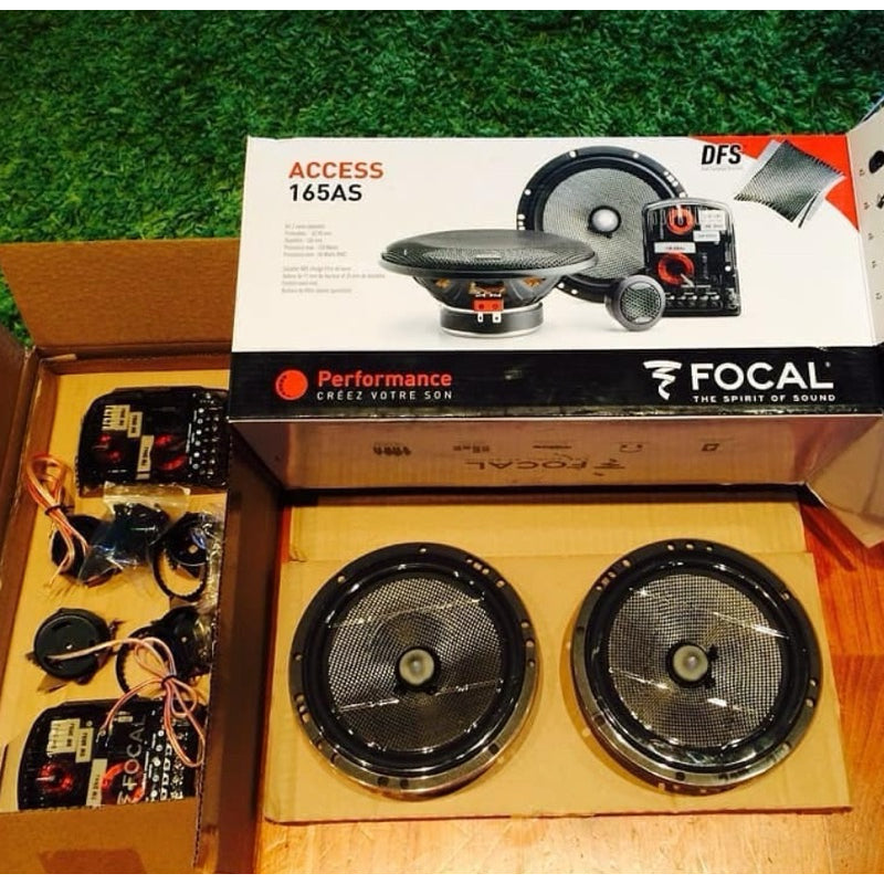 ️打擊假貨,成本大公開 Focal 165AS 165AC 165as3歐洲公司貨 正原廠防偽序號 汽車音響 分音同軸