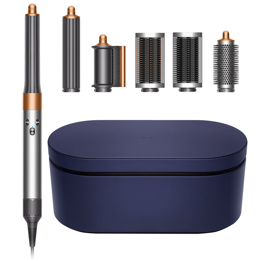 Dyson Airwrap 多功能吹風機/造型器/吹整器 HS05 鎳銀色 長型髮捲版 禮盒版 原廠公司貨2年保固