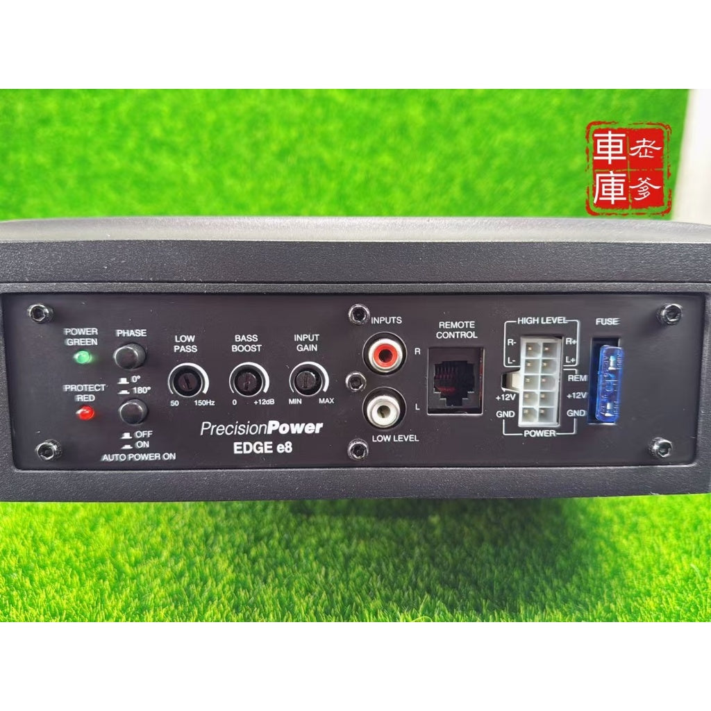 現貨 免運優惠 美國PrecisionPower EDGE e8 8吋大功率 1000W 附線控 薄型重低音