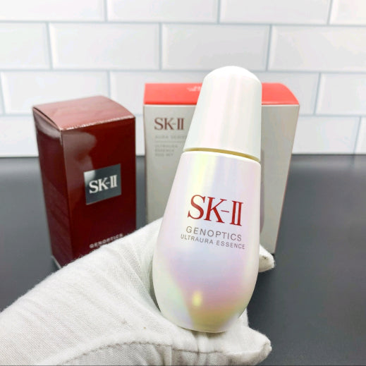sk2最新款小白瓶 S小燈泡K2 美白精華 淡斑精華 保濕 50ml