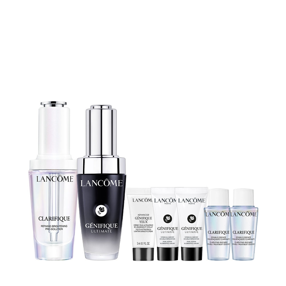 蘭蔻 精華雙星入門組 極光精華30ml+小黑瓶PRO30ml |LANCOME官方旗艦店