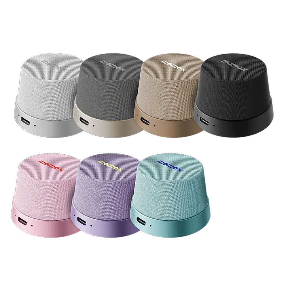 Momax 1-Vibe Go 迷你磁吸支架無線音箱(原廠公司貨)