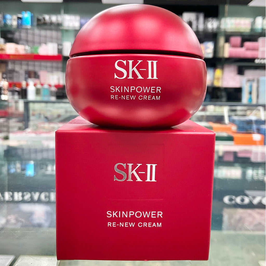 SK-II SKII SK2 肌源賦能煥顏活膚霜80/100g新品上市專櫃公司貨 sk2 sk-ii skii