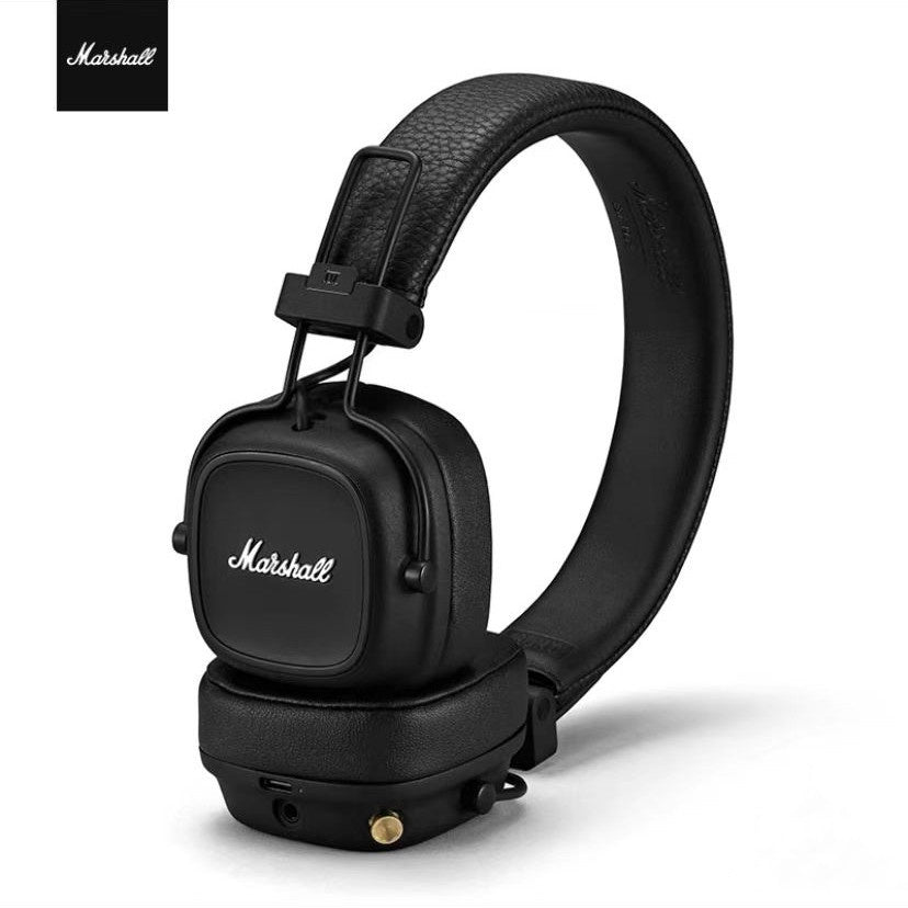 限量·Marshall 馬歇爾 Major IV 4代 第四代 經典耳罩式耳機 頭戴式降噪耳機支持無線充 無缐/有缐耳機 - 台灣批發網