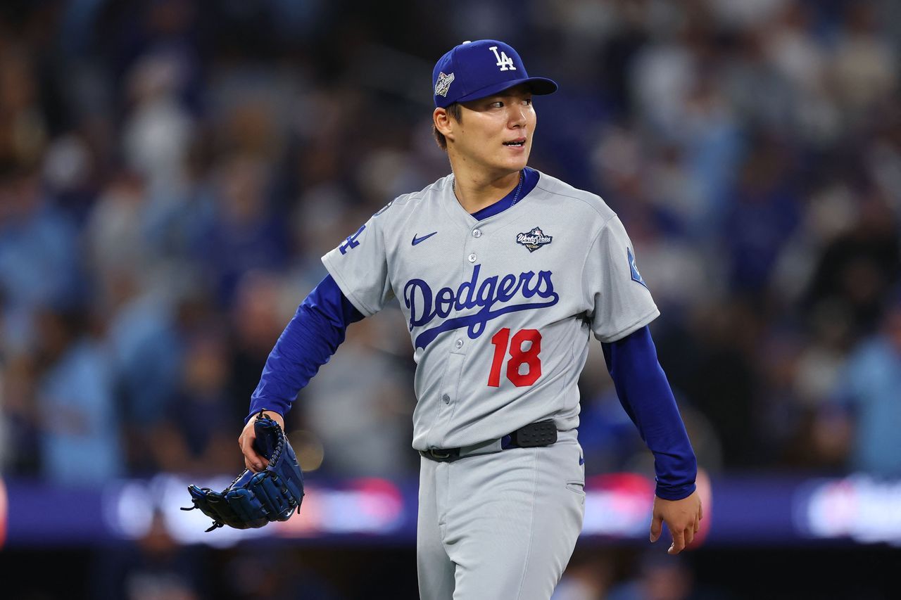 MLB／山本由伸扛住了！6局好投拯救道奇 與藍鳥決戰世界大賽G7