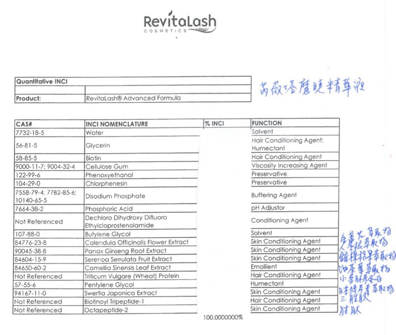 (購買即享滿額贈）RevitaLash 芮薇塔魔睫精華液 2ml 王盈喬老師推薦 睫毛精華液美妝用 - 台灣批發網