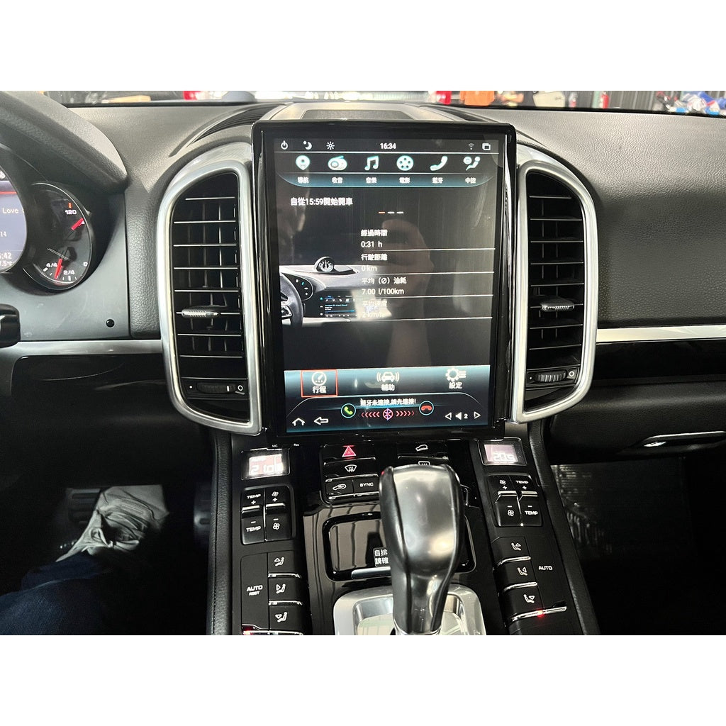 PORSCHE 保時捷 Cayenne 凱宴 Android 大螢幕 安卓版專用主機 導航/USB/藍芽/方控/倒車顯影Porsche - 台灣批發網