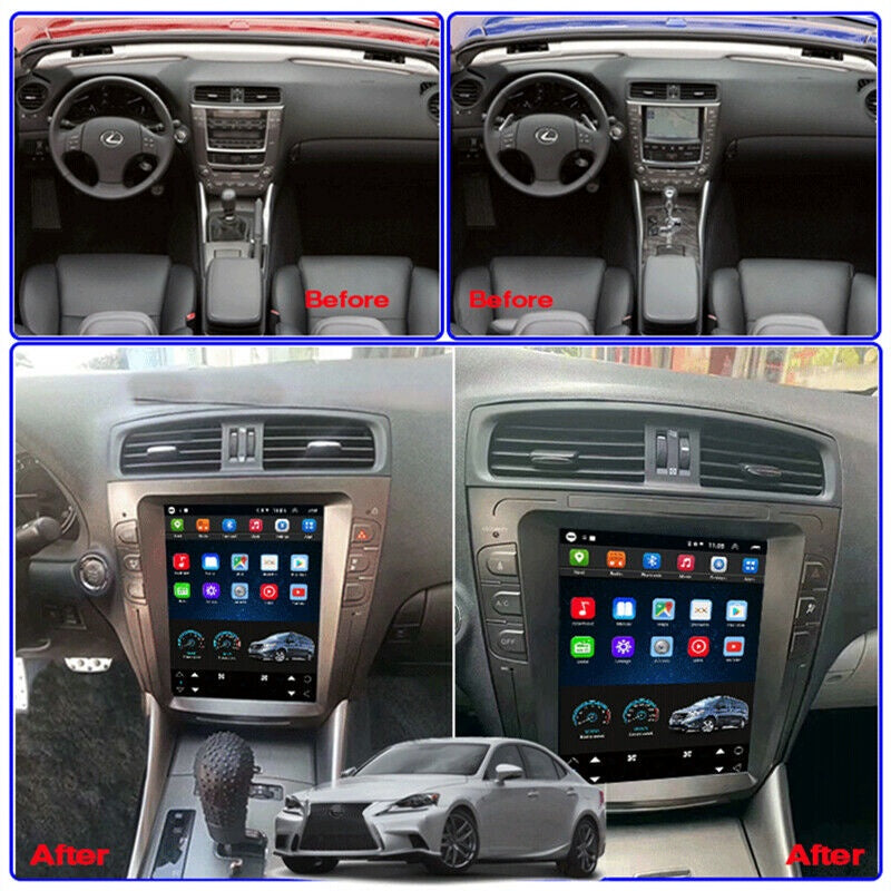 LEXUS IS (2006-2012) 12.3吋安卓豎屏導航車機(CARPLAY+藍芽)LEXUS - 台灣批發網